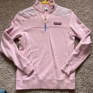Vineyard Vines Quarter Zip / XXS / pink